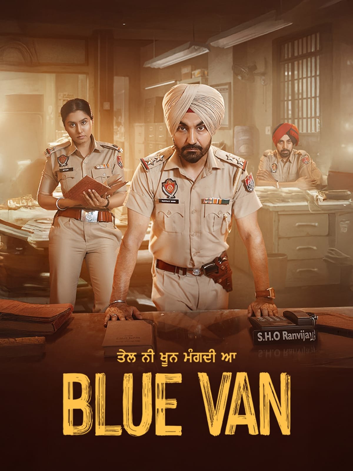Free Blue Van (2024) Punjabi Full Movie HD ESub