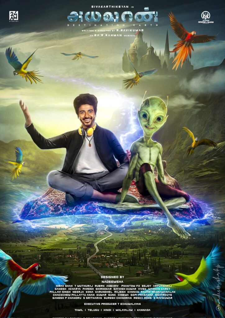 Free Ayalaan (2024) South Hindi (HQ Dubbed) Full Movie HD