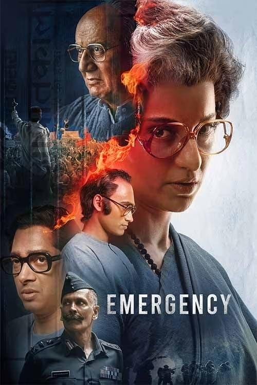 free Emergency (2025) Bollywood Hindi Movie HD ESub