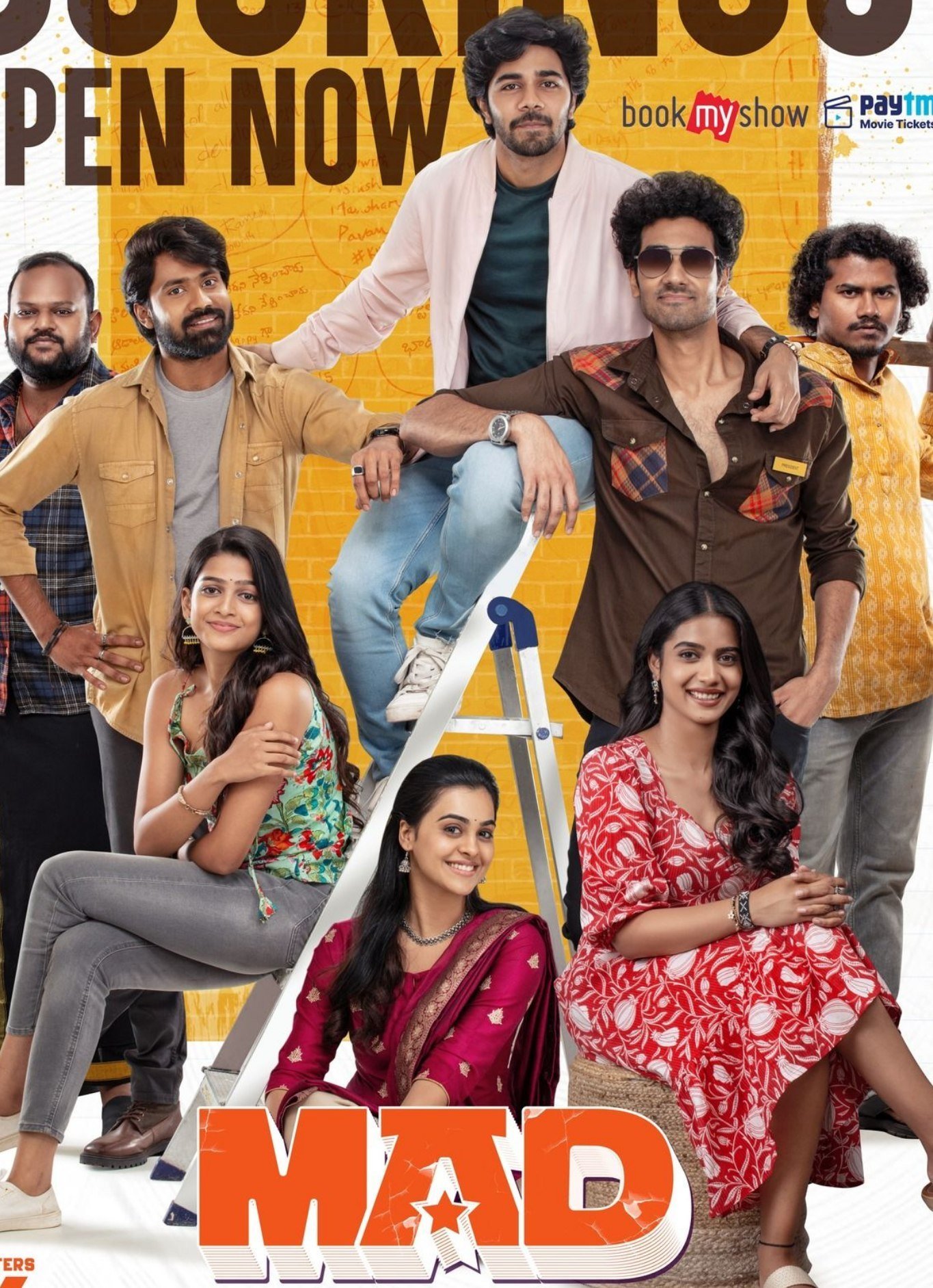 Free Mad (2023) (Hindi + Telugu) Dual Audio UnCut South Movie HD ESub Filmyzilla