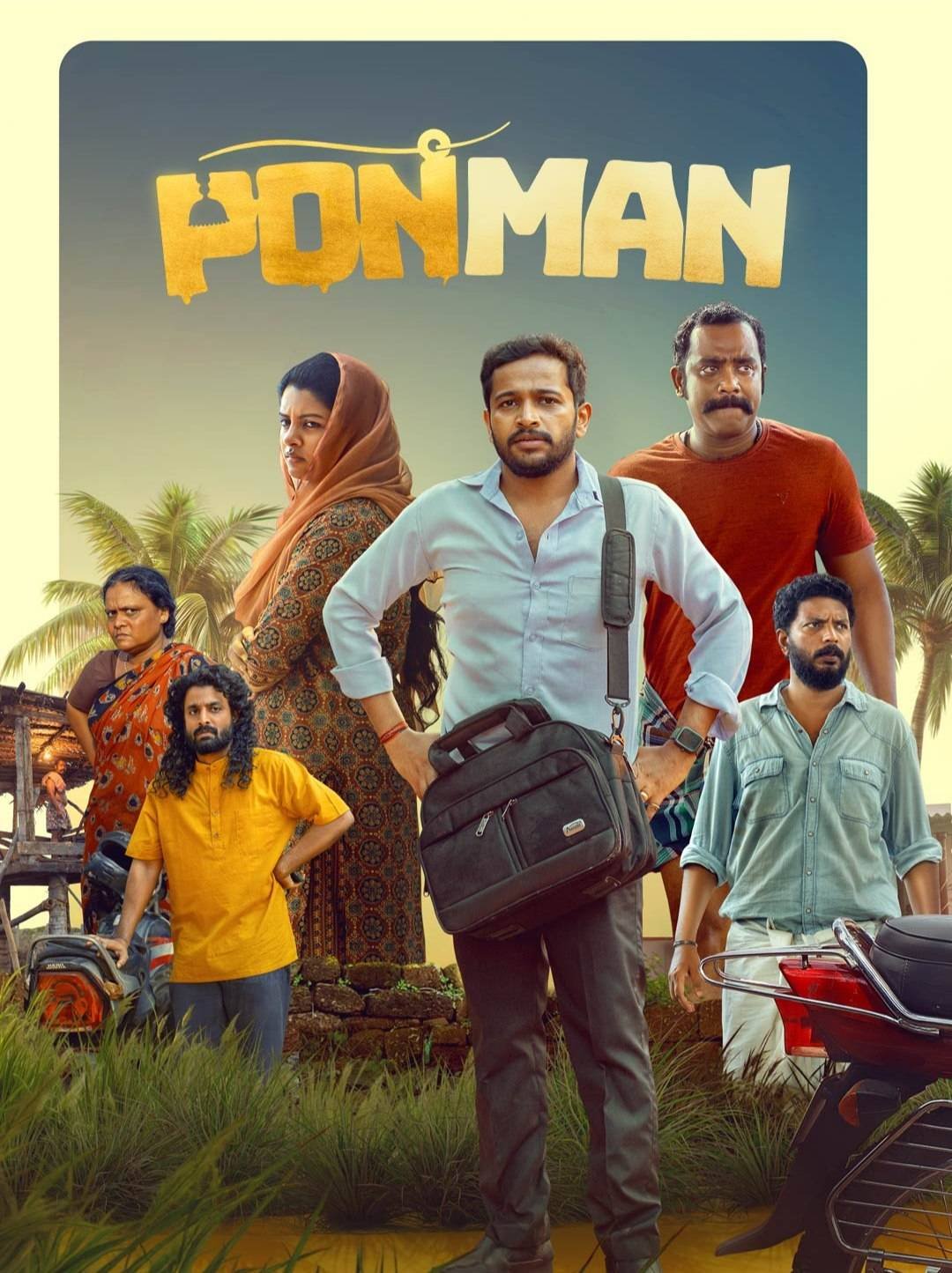 Free Ponman (2025) (Hindi + Malayalam) Dual Audio UnCut South Movie HD ESub