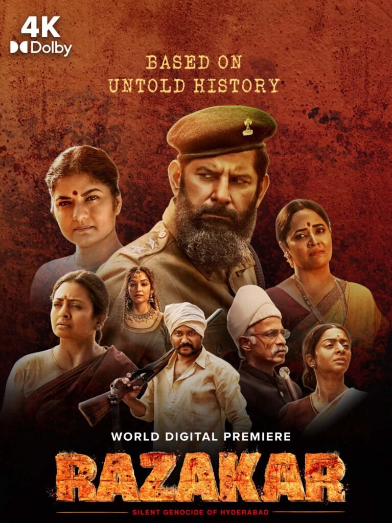 Free Razakar (2024) (Hindi + Telugu) Dual Audio UnCut South Movie HD ESub