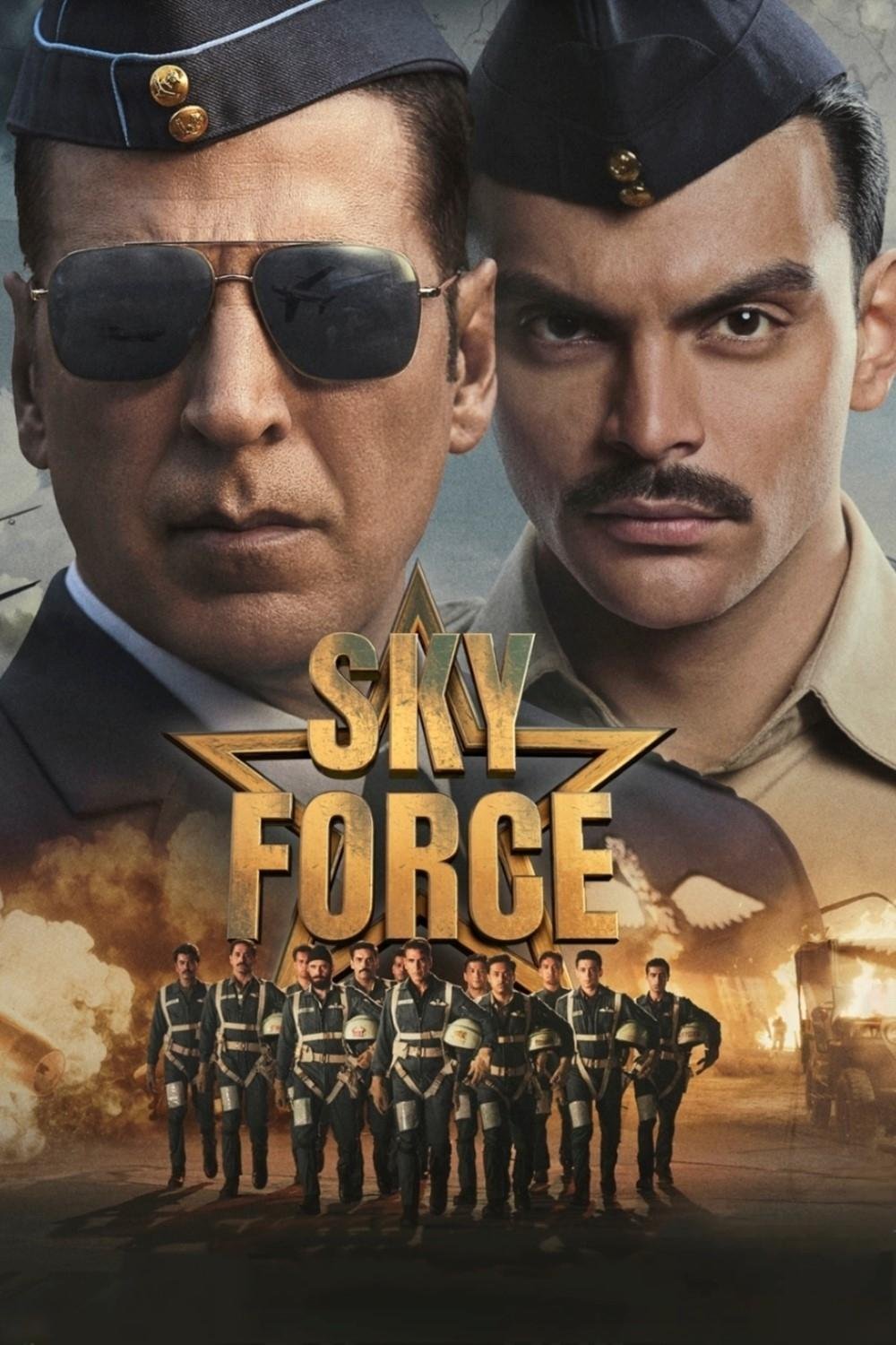 Free Sky Force (2025) Bollywood Hindi Movie HD ESub