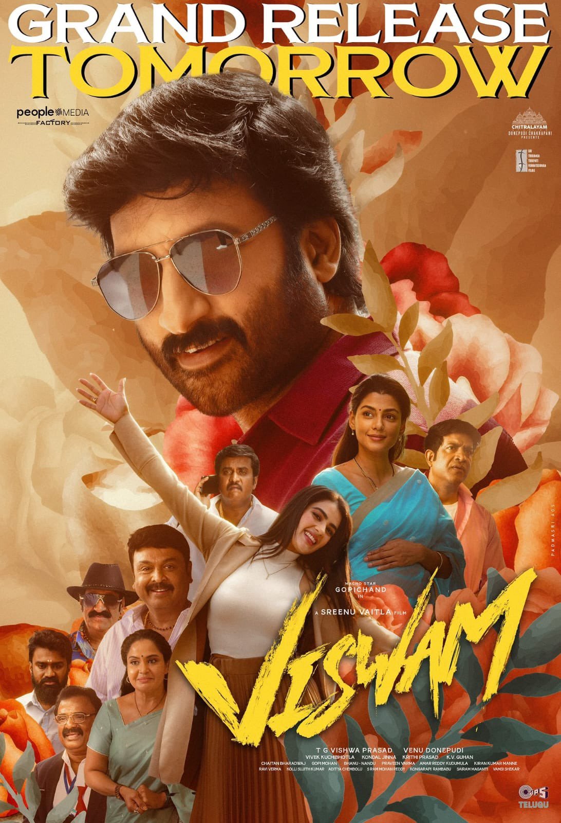 Free Viswam Movie Downloads (2024) Hindi (HQ Dub) Movie CAMRip –