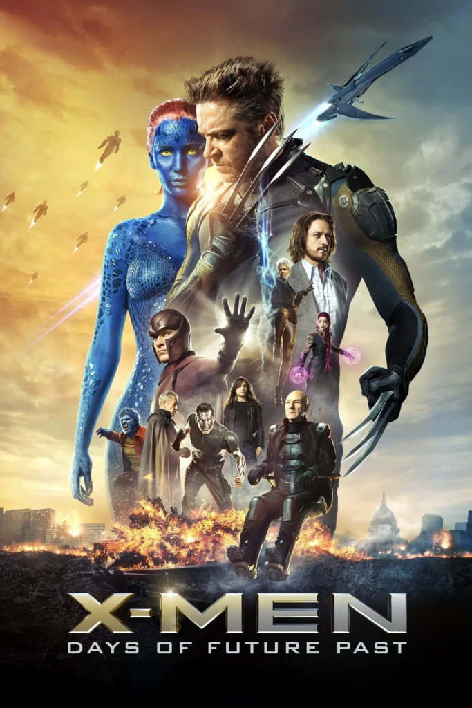 Free X-Men – Days of Future Past (2014) (Hindi + English) Dual Audio Hollywood Movie BluRay HD ESub Filmyzilla